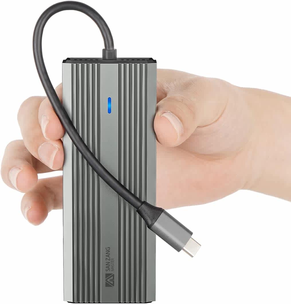 Sanzang 8-in-1 USB-C Hub