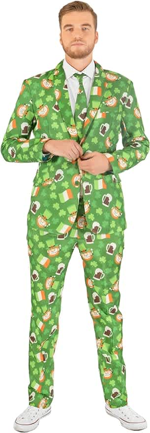 Offstream Men's St. Patrick's Day Suit
