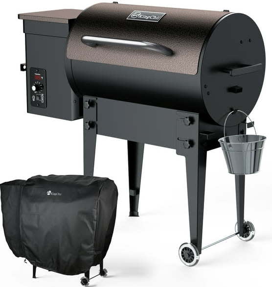 KingChii Wood Pellet Smoker & Grill