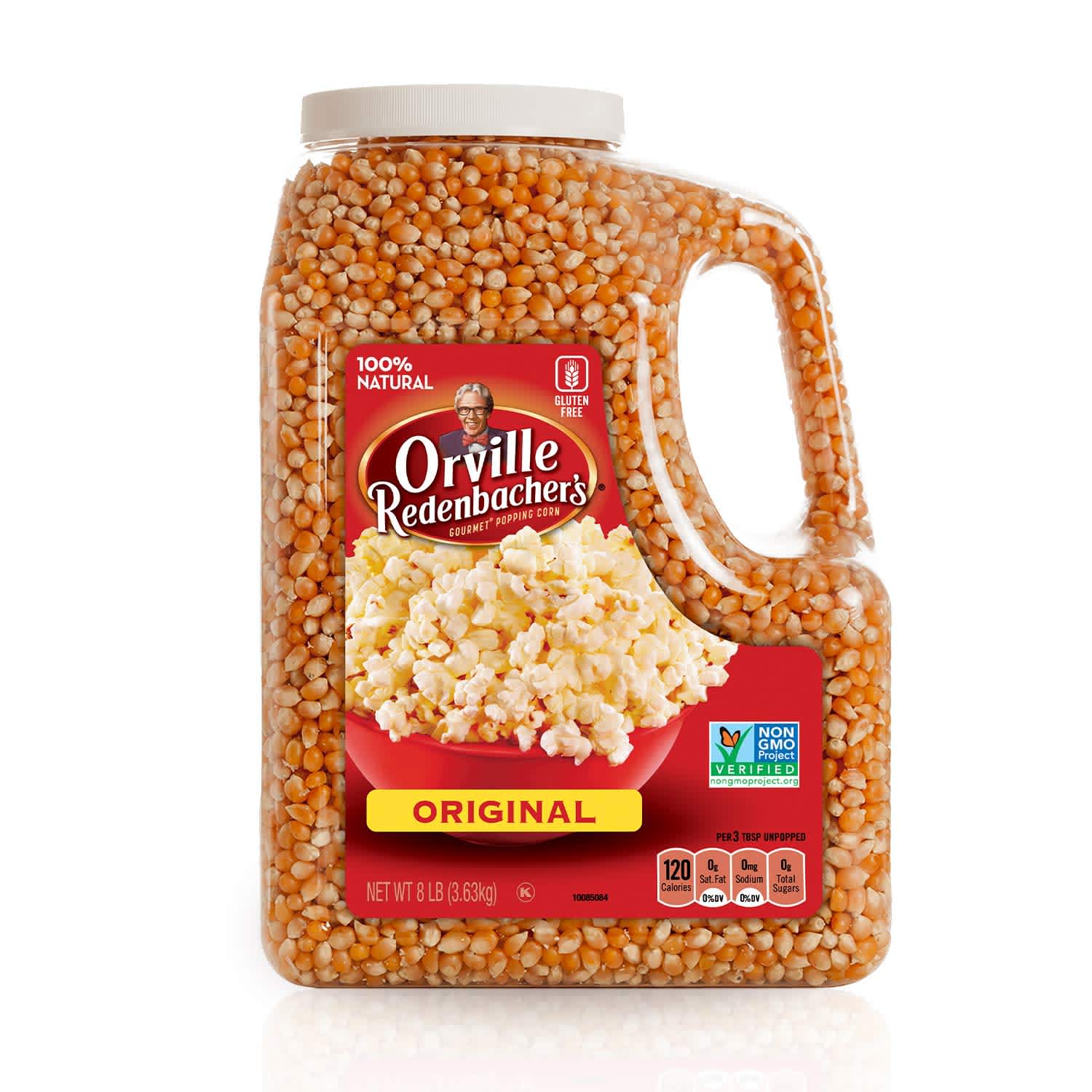 Orville Redenbacher's Original Popcorn Kernels 8-lb. Jug Orville Redenbacher's Original Popcorn Kernels 8-lb. Jug