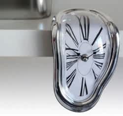Time Warp Melting Clock for $10