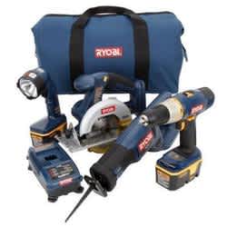 Ryobi 4-Piece Tool Combo Kit for $109