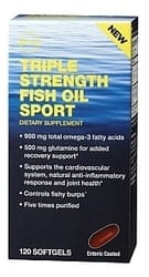 GNC Triple Strength Fish Oil 120ct for $20