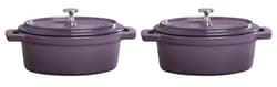 Oster Cast Iron Mini Casserole Dish 2pk $14