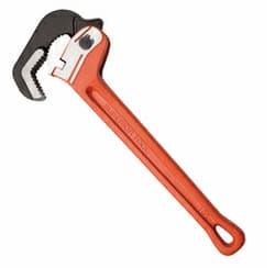 Superior Tool 14" Pipe Wrench for $12