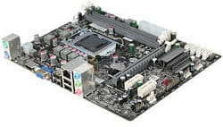 ECS LGA 1155 Intel H61 mATX Mobo for $25
