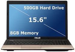 ASUS Ivy Bridge Core i7 2.3GHz 16" Laptop $680