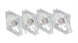 4 Rosewill 120mm LED Case Fans $9
