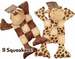 Sly Dog 9-Squeaker Dog Toy for free