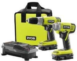 Ryobi ONE+ Drill and Impact Driver Kit $99