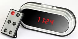 1080p HD Spy Camera Alarm Clock for $45