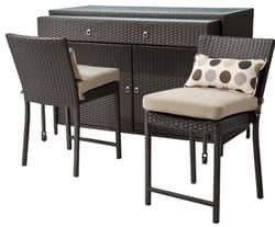 Atlantis 3-Piece Wicker Patio Bar Set for $599