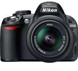 Nikon D3100 14MP DSLR, lens for $400