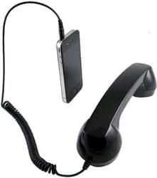 Universal 3.5mm Retro Phone Handset for $8