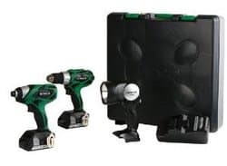Hitachi 3-Tool 18V Cordless Kit $129