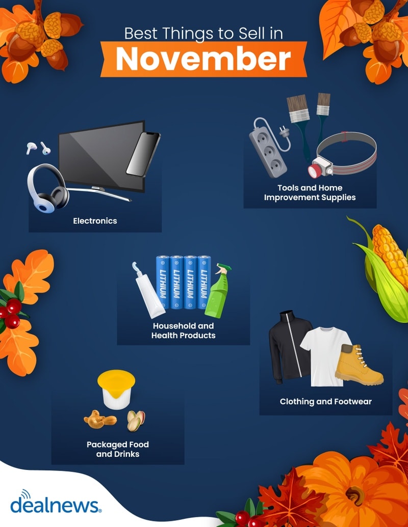 best things to sell in November