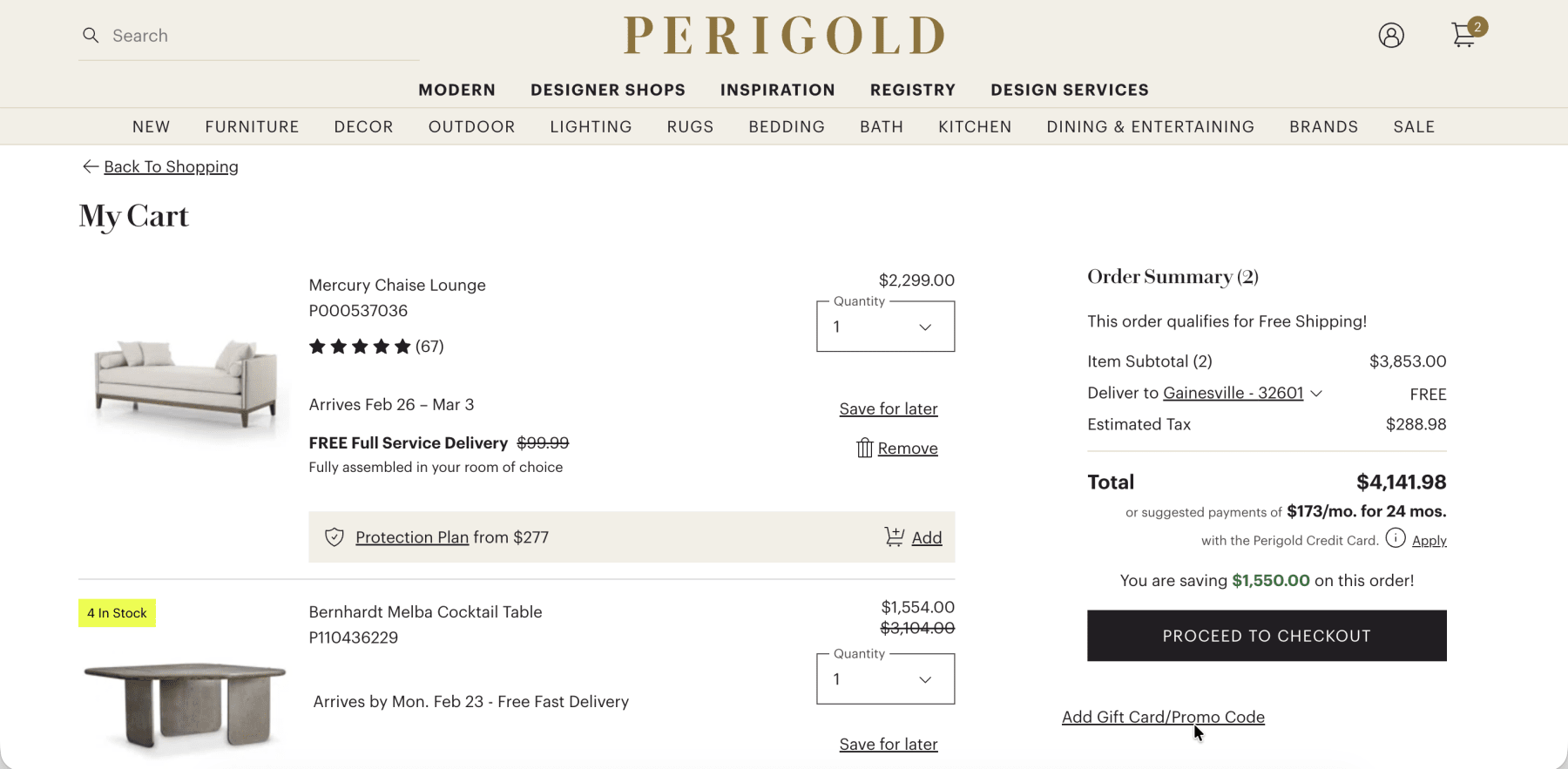 perigold-cart