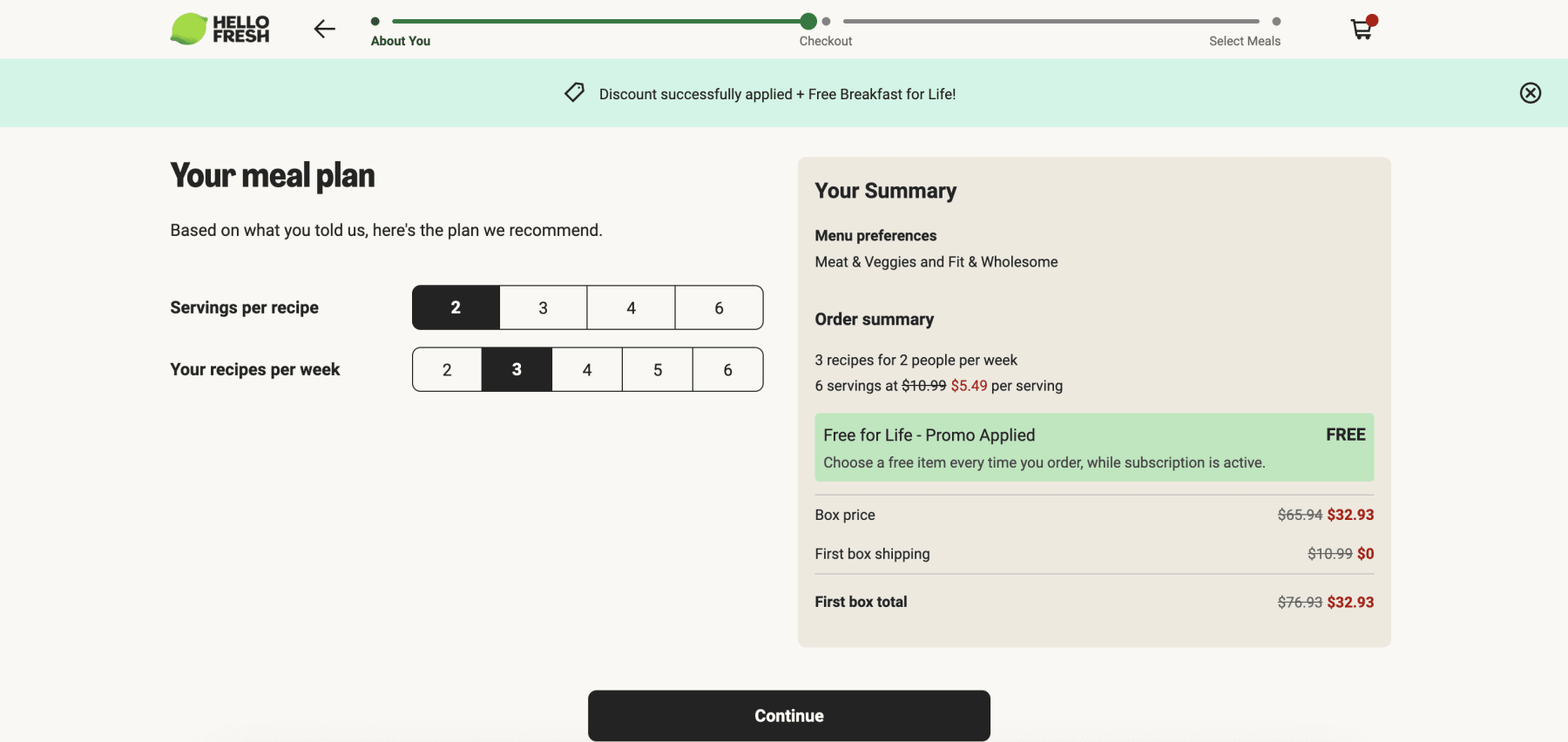 hellofresh-customize