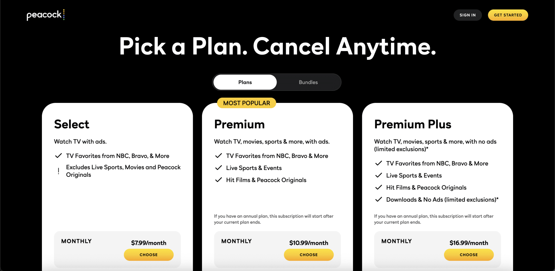 peacock-promo-code-plans