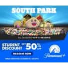 Stream Every Season of South Park on Paramount+: 50% off plans for students