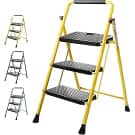 Ticonn 4-Step Heavy Duty Folding Ladder: $35.99