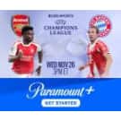 Stream every UEFA Champions League match live on Paramount+: Plans from $7.99/month
