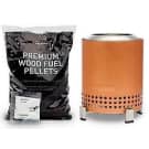 Solo Stove Mesa Stainless Steel Tabletop Fire Pit First Burn Bundle for $28