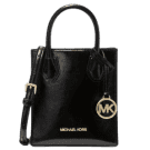 Michael Kors Outlet Mercer Extra-Small Patent Crossbody Bag for $59