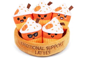 Emotional Support Lattes Plush: $5.98