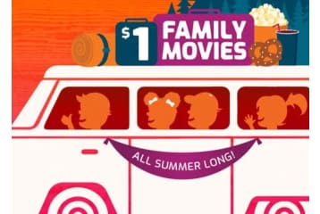 Regal Cinemas Family Summer Movies Express: $1 tickets on Tues and Wed