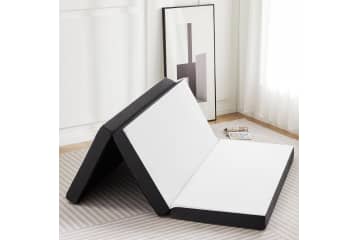 Sweetcrispy Tri-fold 4" Memory Foam Mattress: $45