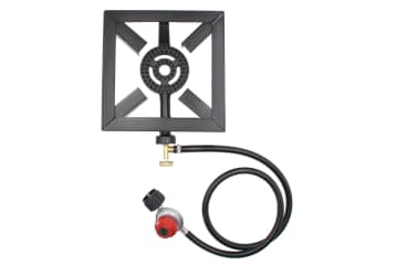 8kW Cast Iron Gas Burner Ring: $30