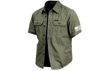 Men's Cargo Work Shirt: 2 for $18