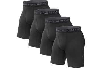 Pair of Thieves Men's Long Boxer Briefs 4-Pack: $14