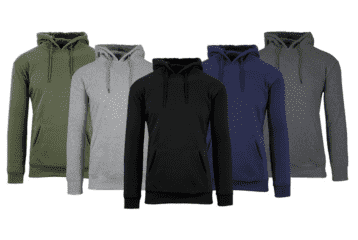 Men s Heavyweight Fleece Lined Hoodies 3 Pack 20