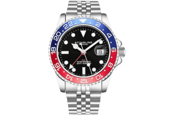 Stuhrling Original Men's Jubilee GMT Swiss Quartz Watch: $63