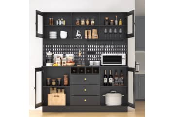 Large Kitchen Pantry Storage Cabinet: $218