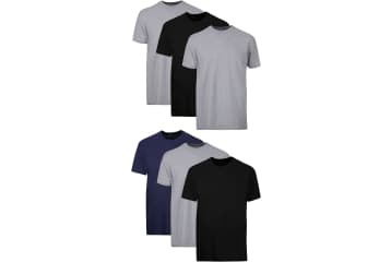 Hanes Men's Moisture-Wicking Undershirt 6-Pack: $9.97