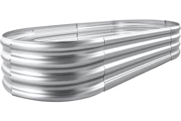 Land Guard Galvanized Raised Garden Bed Kit: $30