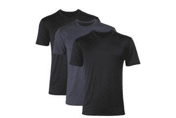 Hanes Men's Moves Breathable Mesh Back T-Shirt 3-Pack: $12