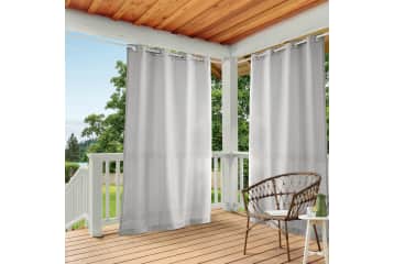 Town & Country Basics Cabana Solid Heavyweight Curtains: $4.37