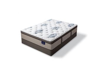 Serta Perfect Sleeper Baymist Cushion Firm Pillowtop Queen
