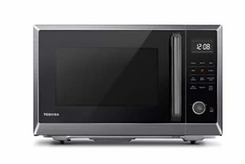 Air Fryer Microwave Combo TOSHIBA ML2-EC10SA(BS) 8-in-1 Countertop  Convection, Broil First Look Cook 