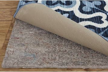 Rugs.com - 4' x 6' Oval Everyday Performance Rug Pad 1/4 Thick Felt &  Non-Slip Backing Perfect for Any Flooring Surface