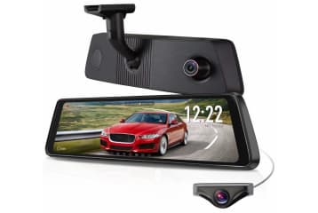 Auto-Vox Car Mirror Dash Cam Backup Camera Front & Rear Dual DVR