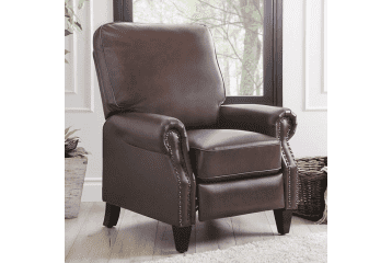 Braxton leather pushback recliner online