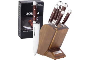 Aokeda 6-Piece Kitchen Knife Set for $22 - S02