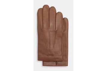 Coach Outlet Men s Leather Gloves for 37