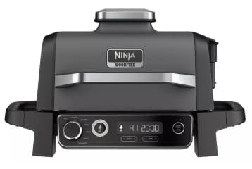 Ninja 7-in-1 Woodfire Electric Outdoor Grill, Smoker & Air Fryer