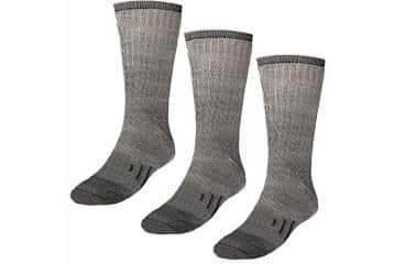DG Hill (3 Pack) 80% Merino Wool Hiking Socks Thermal Warm Crew